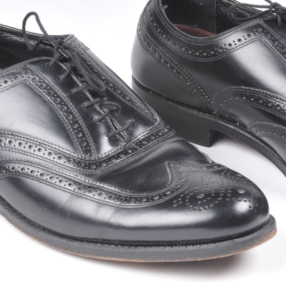 Mens Florsheim Lexington Wing Tip  Oxford Shoe Size 9 1/2 EEE {EX+} - Picture 7 of 8